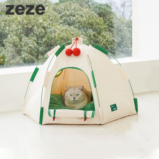 zeze圓頂貓窩帳篷四季通用