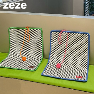 zeze棋盤格紋磨爪貓抓墊
