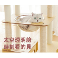 zeze極簡木質貓跳台