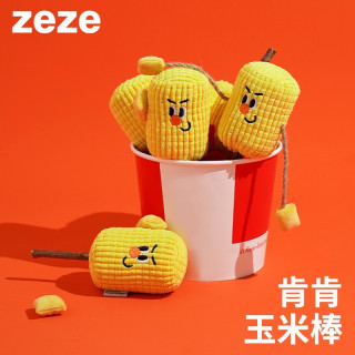 zeze玉米棒猫咪木天蓼潔齒磨牙棒2入組